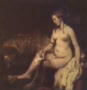 Rembrandt Peale Bathsheba at Her Bath (mk05) oil painting artist